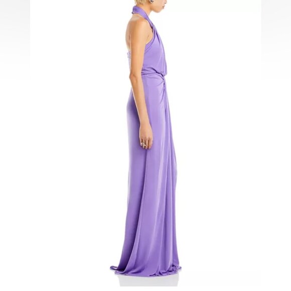 NWT Cinq a Sept Kailey Gown in Purple size 0 - Picture 3 of 10